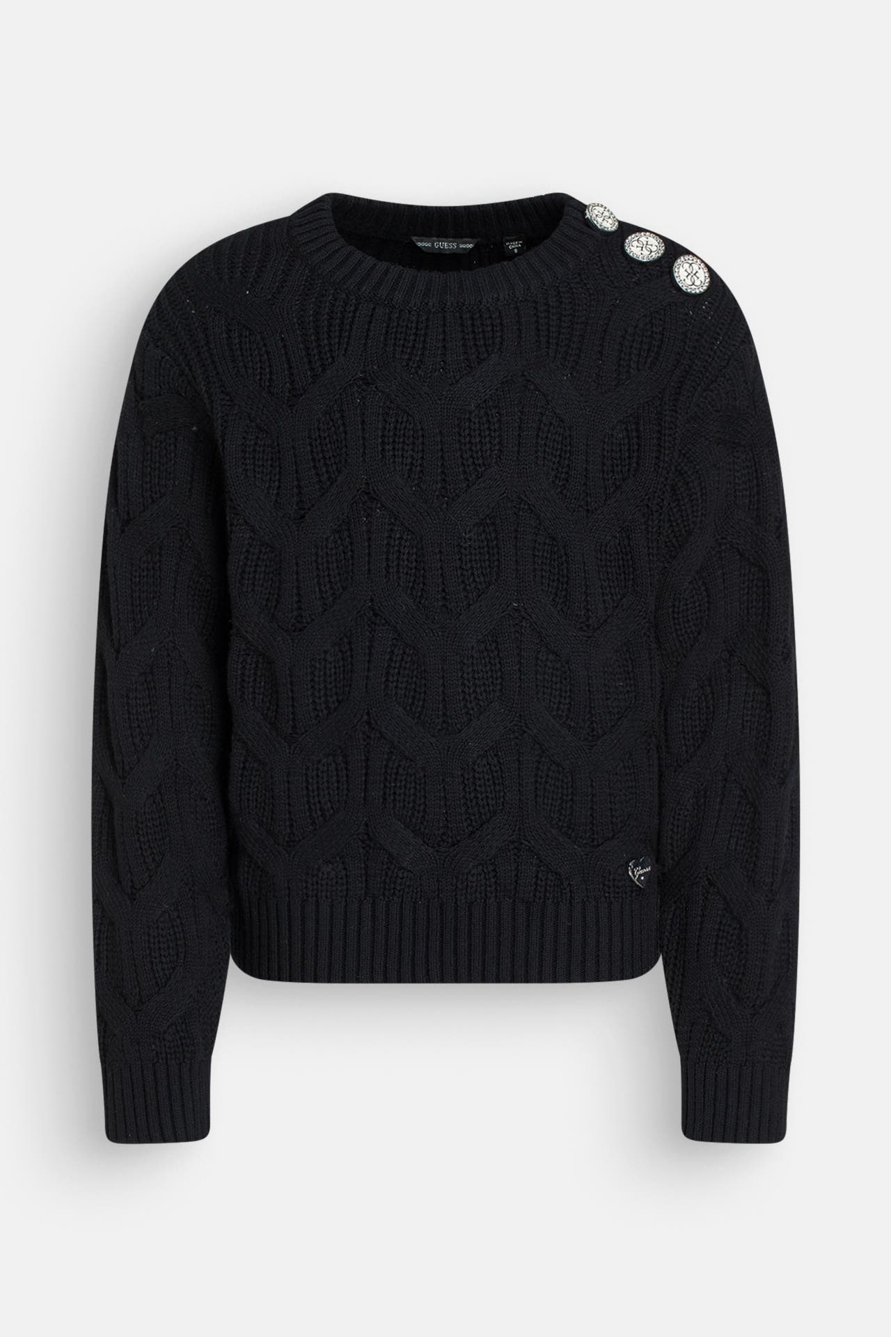 GUESS Strickpullover schwarz, Bild 1