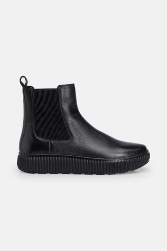 GEOX Chelsea-Boots 'Graisy' schwarz