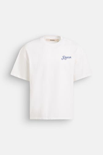ROUGH. T-Shirt weiß