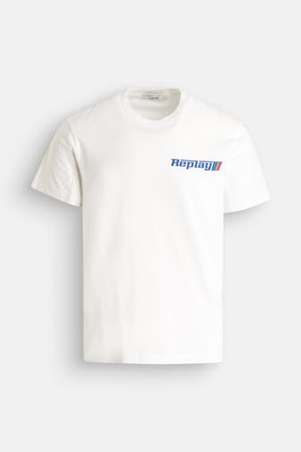 REPLAY T-Shirt '24aug' ecru