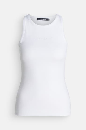 KARL LAGERFELD - Top weiß