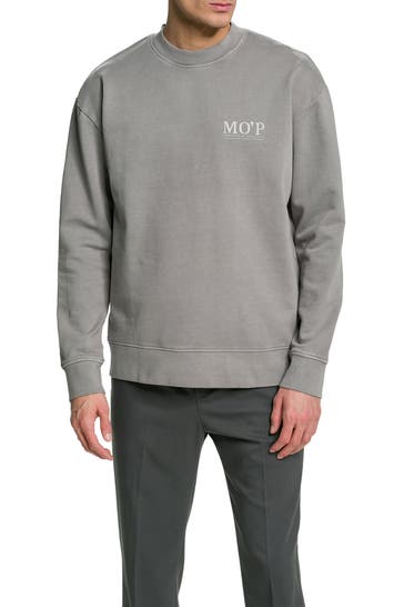 MARC O'POLO Sweatshirt steingrau