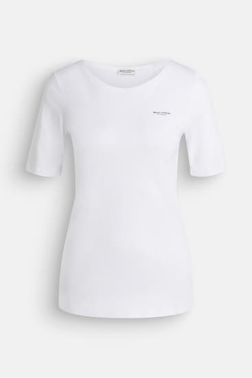 MARC O'POLO - T-Shirt weiß