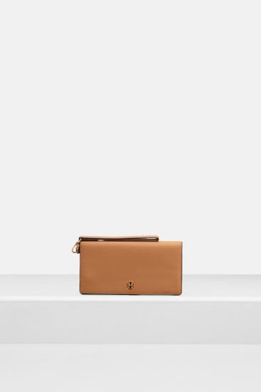 TORY BURCH - Geldbörse pfirsich