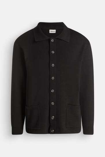 !SOLID Black Cardigan