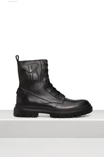 BOGNER Schnürstiefel 'Chesa Alpina' schwarz