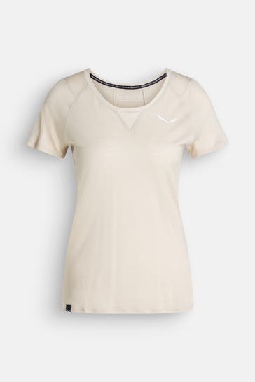 SALEWA Funktionsshirt 'Agner' sand