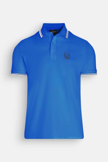 EMPORIO ARMANI - Polo-Shirt blau