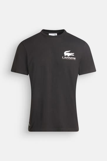 LACOSTE T-Shirt schwarz