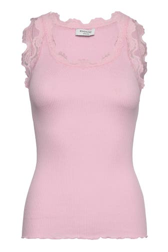 ROSEMUNDE Seidenmix-Top rosa