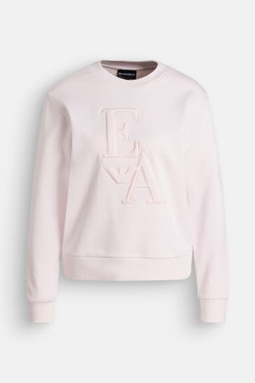 EMPORIO ARMANI Sweatshirt hellrosa