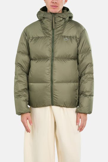 LACOSTE Steppjacke grün