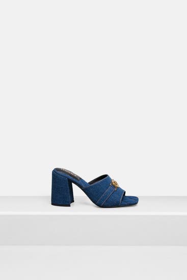 VERSACE - Sandaletten blau