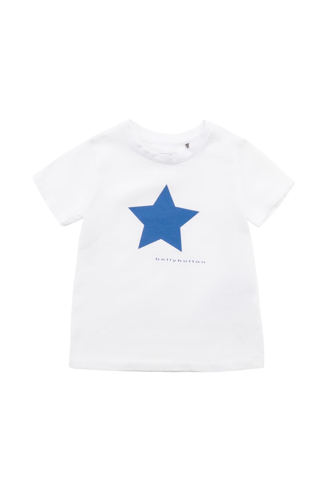 T-Shirt Con Maniche A Farfalla Per Bambine E Ragazze – Bellybutton, Cotone Morbido, Manica Corta