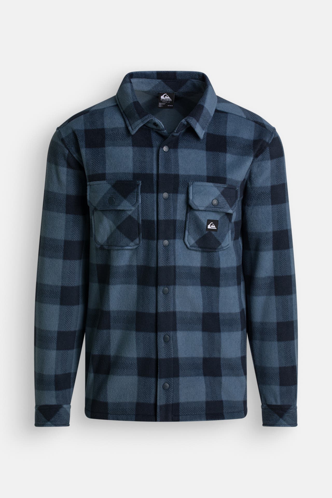 QUIKSILVER Fleecejacke blau gemustert, Bild 1
