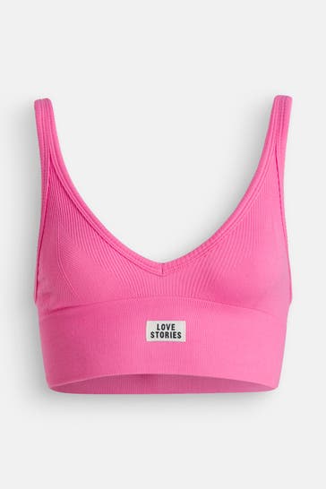 LOVE STORIES Bralette 'Posey' pink