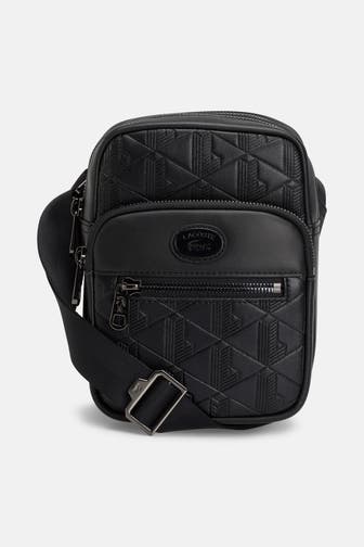 LACOSTE Umhängetasche schwarz