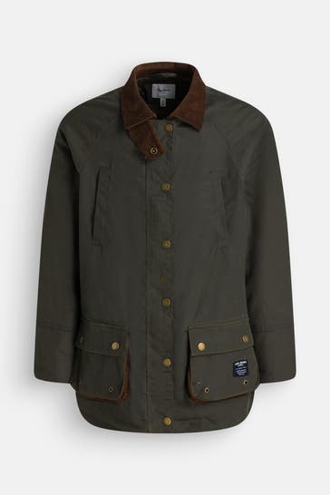 PEPE JEANS Jacke 'Babette' dunkelgrün
