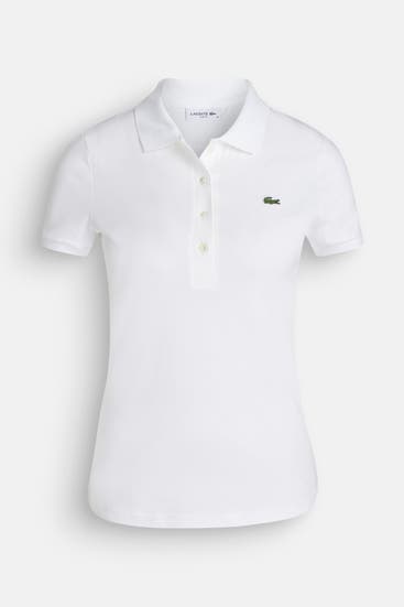 LACOSTE - Polo-Shirt weiß