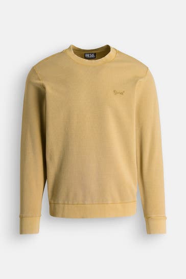 DIESEL Sweatshirt sonnengelb