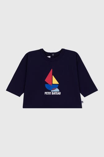 PETIT BATEAU T-Shirt navy