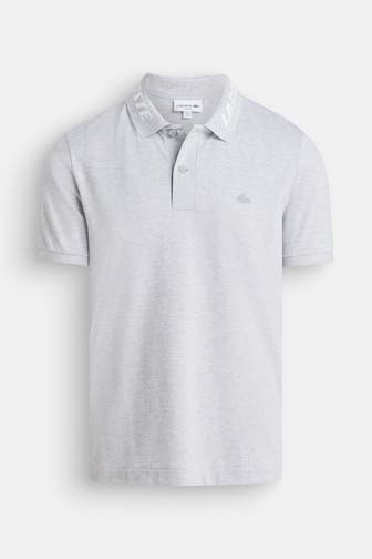 LACOSTE Polo-Shirt hellgrau