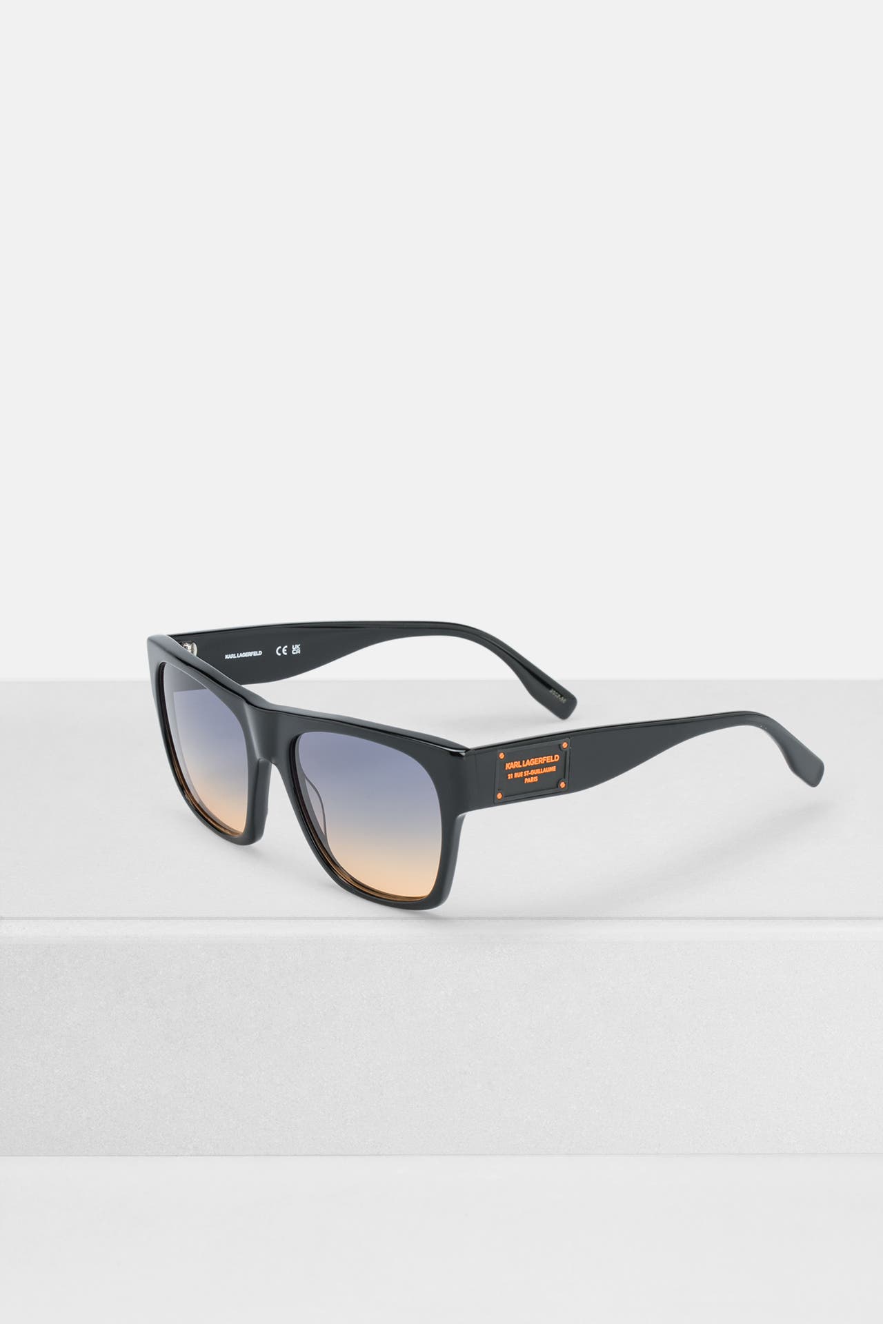 KARL LAGERFELD Sonnenbrille schwarz, Bild 1