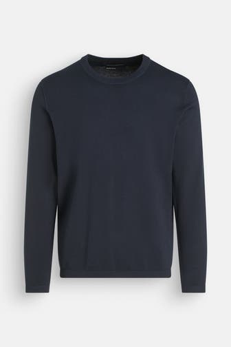 MARC O'POLO Strickpullover schwarzblau