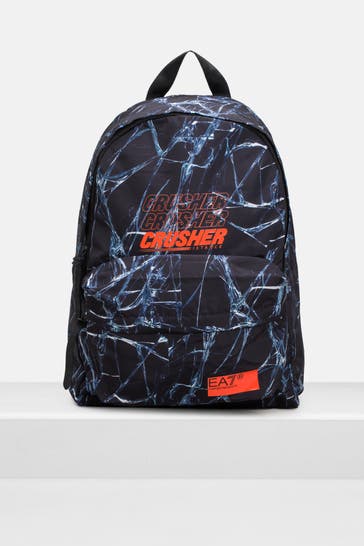EA7 Rucksack gemustert