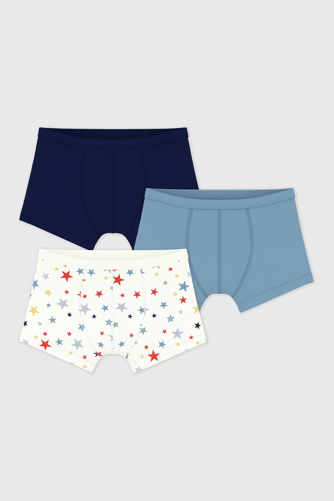 PETIT BATEAU 3er Pack Boxershorts mehrfarbig, Bild 1