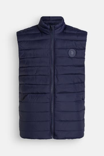 U.S. POLO ASSN. Steppweste 'Rayan' nachtblau