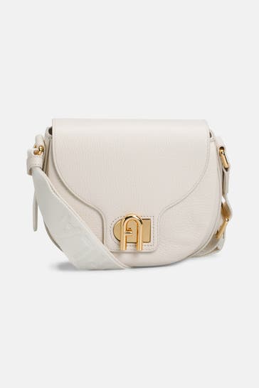FURLA Umhängetasche 'Lotus' ecru