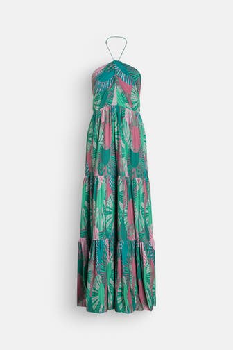 BA&SH Maxikleid 'Nastasia' gemustert
