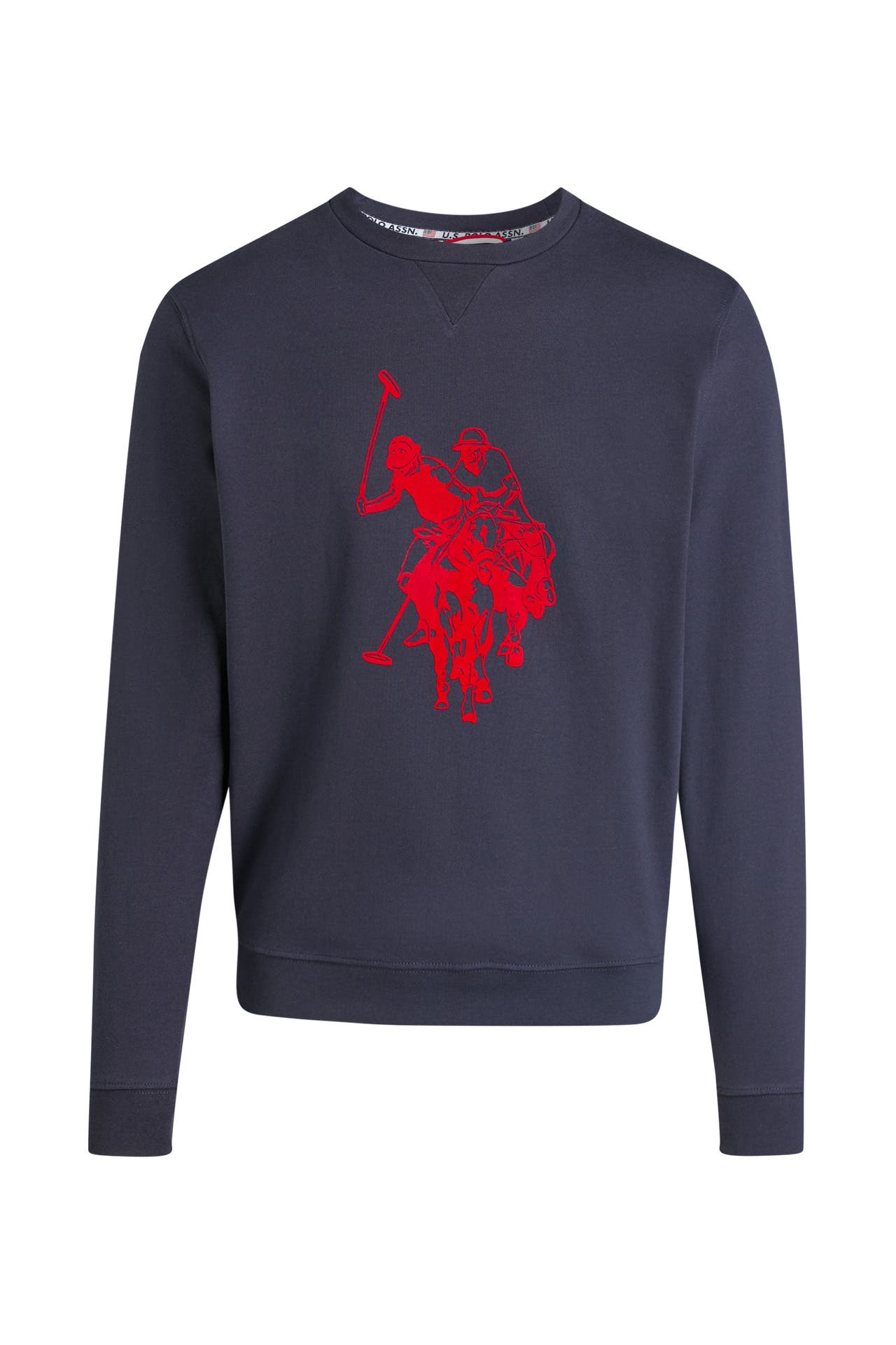 U.S. POLO ASSN. Blue Wool Turtleneck