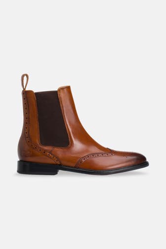 MELVIN & HAMILTON Chelsea-Boots 'Sally' cognac