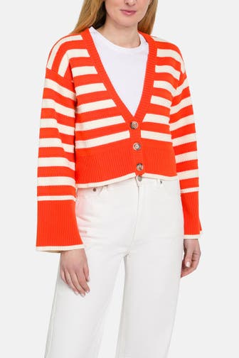 WOOLRICH Strickjacke gestreift