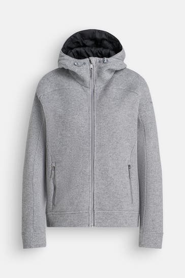 SCHÖFFEL Wollmix-Fleecejacke grau