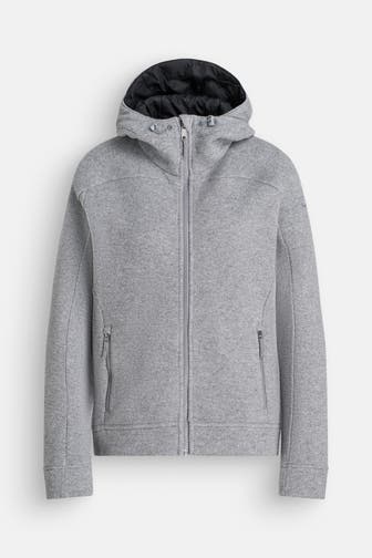 SCHÖFFEL Wollmix-Fleecejacke grau