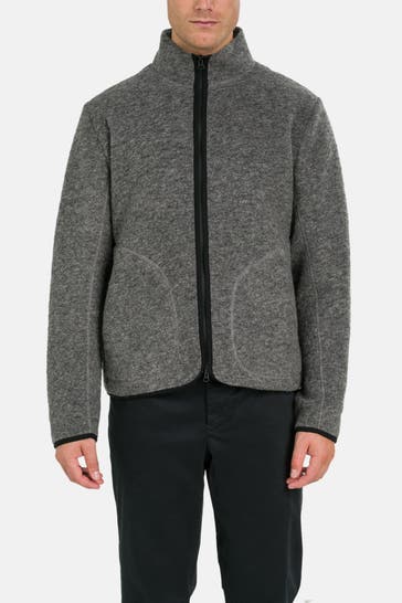 J.LINDEBERG Fleecejacke 'Dustin' grau