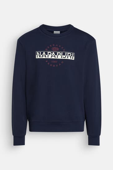 NAPAPIJRI Sweatshirt dunkelblau