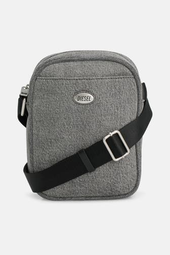 DIESEL Umhängetasche grau