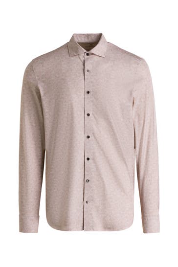 OLYMP Level Five Casual-Hemd hellbraun