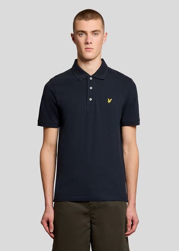 LYLE&SCOTT Polo-Shirt nachtblau