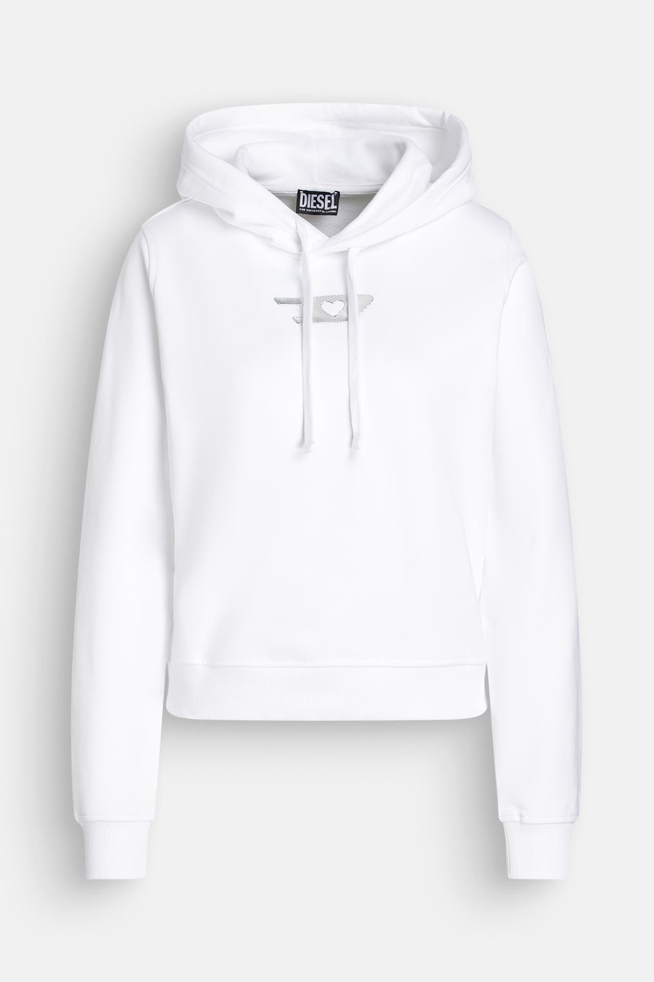 DIESEL Hoodie weiß, Bild 1
