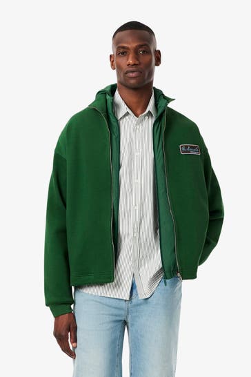 LACOSTE Sweatjacke grün