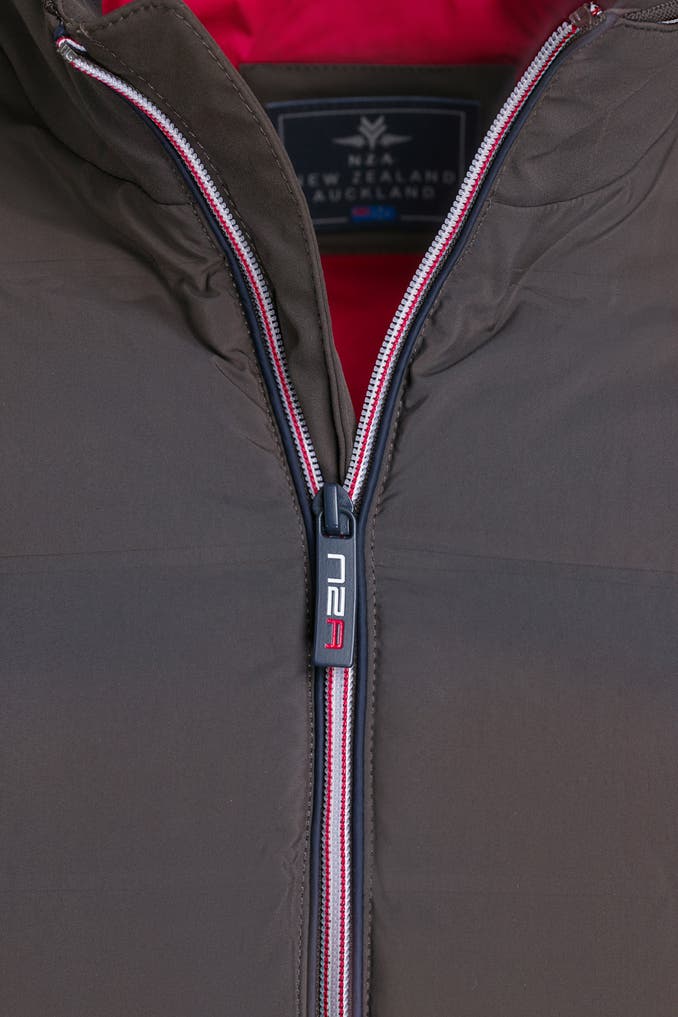 NEW ZEALAND AUCKLAND Steppjacke 'Wesley' dunkelbraun » günstig online