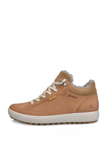 ECCO High Top Sneaker 'Tred' hellbraun