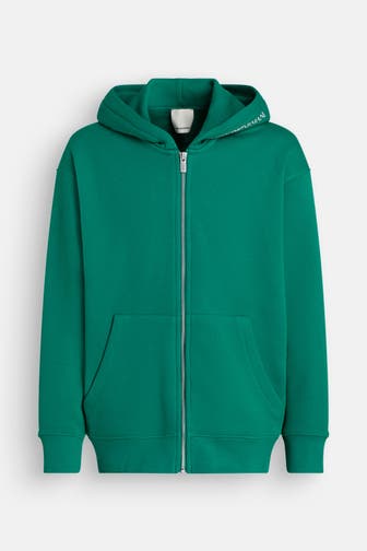 EMPORIO ARMANI Sweatjacke 'Felpa' dunkelgrün