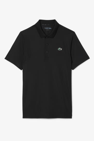 LACOSTE Funktions-Polo schwarz