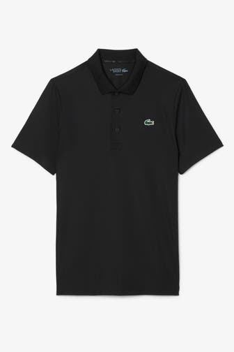 LACOSTE Funktions-Polo schwarz
